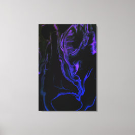 Der Schrei - ein abstraktes Kunstwerk auf 61x91 cm Leinwanddruck