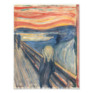 Der Schrei Fotodruck