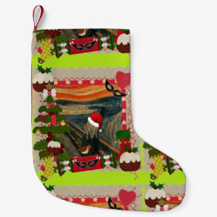 der Schrei hässliche Weihnachten xmas Socke