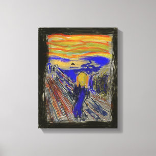 Der Schrei Leinwanddruck