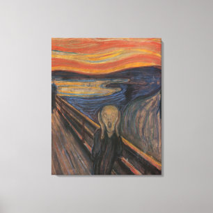 Der Schrei Leinwanddruck