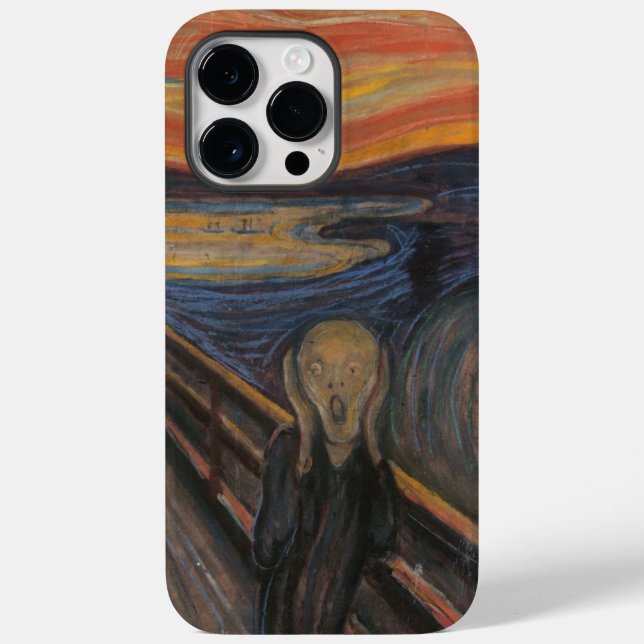 Der Schrei nach Munch Case-Mate iPhone Hülle (Rückseite)