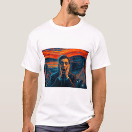 Der Schrei neu interpretiert – Kühner Ausdruck Her T-Shirt