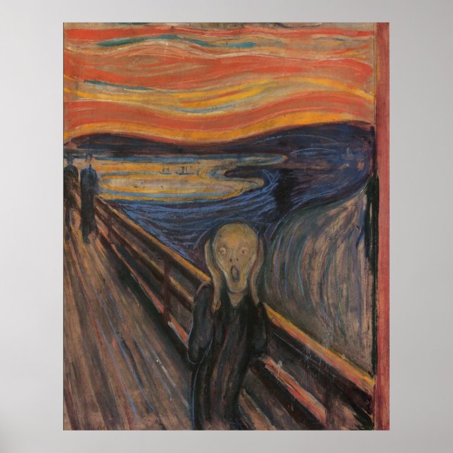Der Schrei Poster (Vorne)