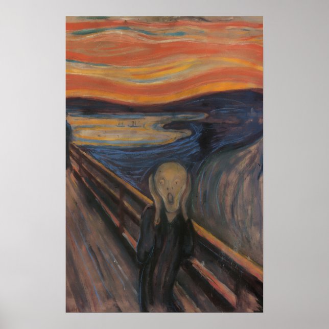 Der Schrei Poster (Vorne)