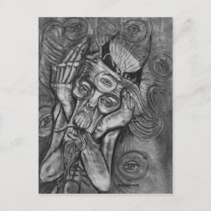 der Schrei Postkarte