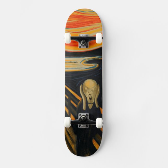 Der Schrei Skateboard (Vorderseite)
