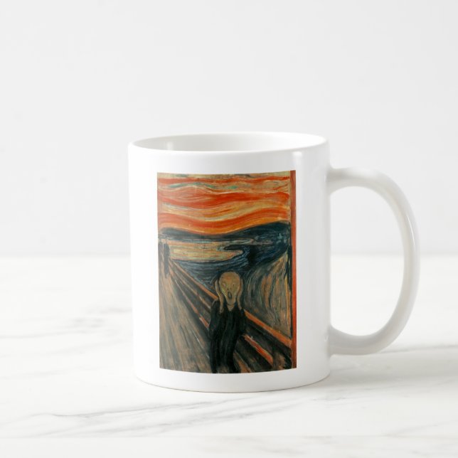 Der Schrei Tasse (Rechts)