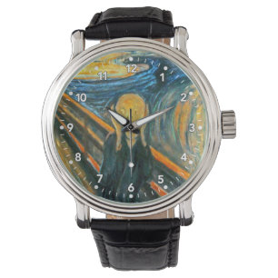 Der Schrei von Edvard Munch Armbanduhr