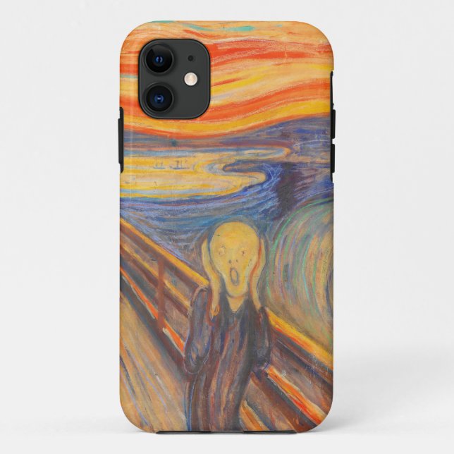 Der Schrei von Edvard Munch Case-Mate iPhone Hülle (Rückseite)