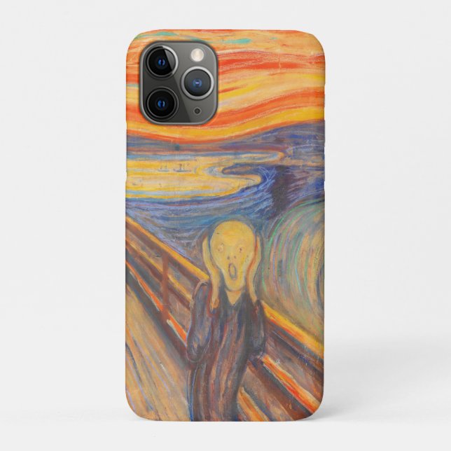 Der Schrei von Edvard Munch Case-Mate iPhone Hülle (Rückseite)