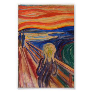 Der Schrei von Edvard Munch Fotodruck