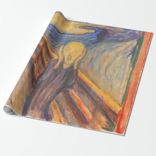 Der Schrei von Edvard Munch Geschenkpapier