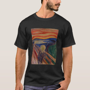 Der Schrei von Edvard Munch – Ikonische Kunst T-Shirt