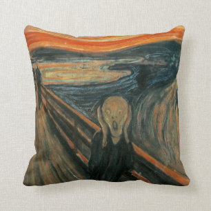 Der Schrei von Edvard Munch Kissen