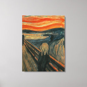 Der Schrei von Edvard Munch Leinwanddruck