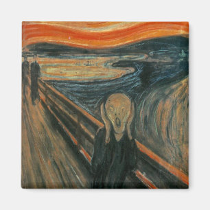 Der Schrei von Edvard Munch Magnet