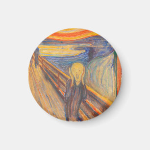 Der Schrei von Edvard Munch Magnet
