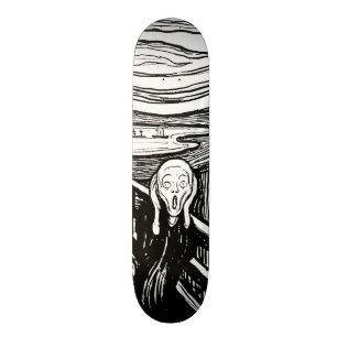 Der Schrei von Edvard Munch Skateboard