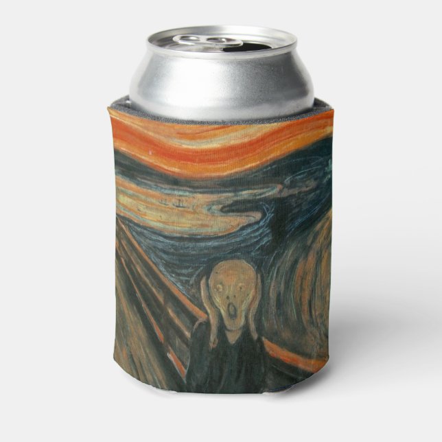 Der Schrei von Edvard Munch, symbolischer Maler Dosenkühler (Kanne Rückseite)