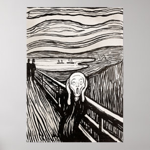 Der Schrei von Edward Munch Poster
