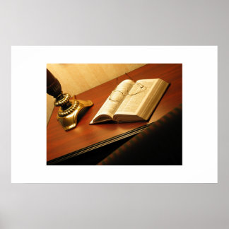 Der Schreibtisch Poster