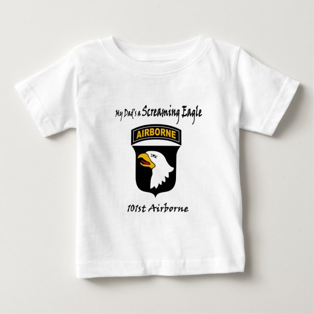 Der schreiende Adler meines Vaters Baby T-shirt (Vorderseite)