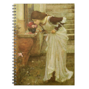 Der Schrein von John William Waterhouse Notizblock