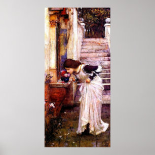 Der Schrein von John William Waterhouse Poster
