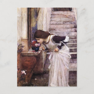 Der Schrein von John William Waterhouse Postkarte
