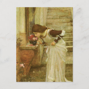 Der Schrein von John William Waterhouse Postkarte