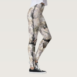 Der Schriftsteller (mit verbrannter Karte) Leggings