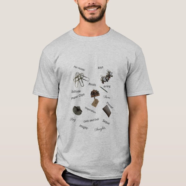Der Schriftsteller T-Shirt (Vorderseite)