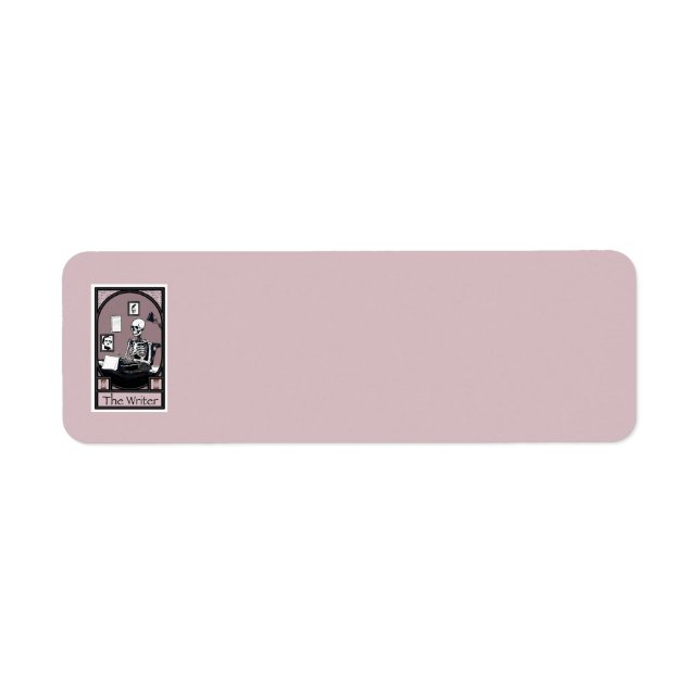 "Der Schriftsteller" Tarot-Kartendesign  (Vorne)