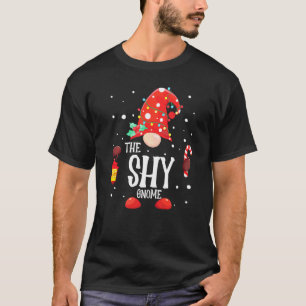 Der schüchterne Gnom passende Familie Weihnachten T-Shirt