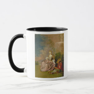 Der schüchterne Liebhaber, 1718 Tasse