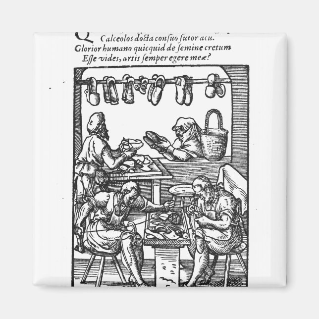 Der Schuhmacher Magnet (Vorne)