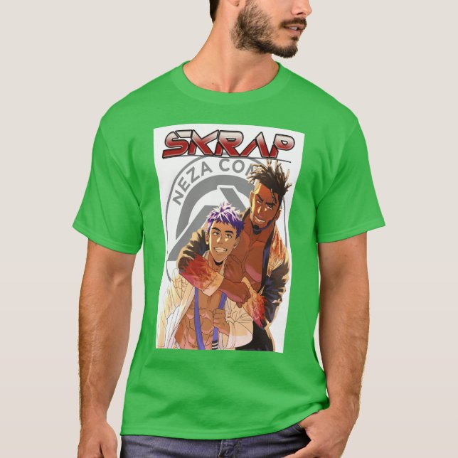Der Schüler und der Lehrer lustig T-Shirt (Vorderseite)