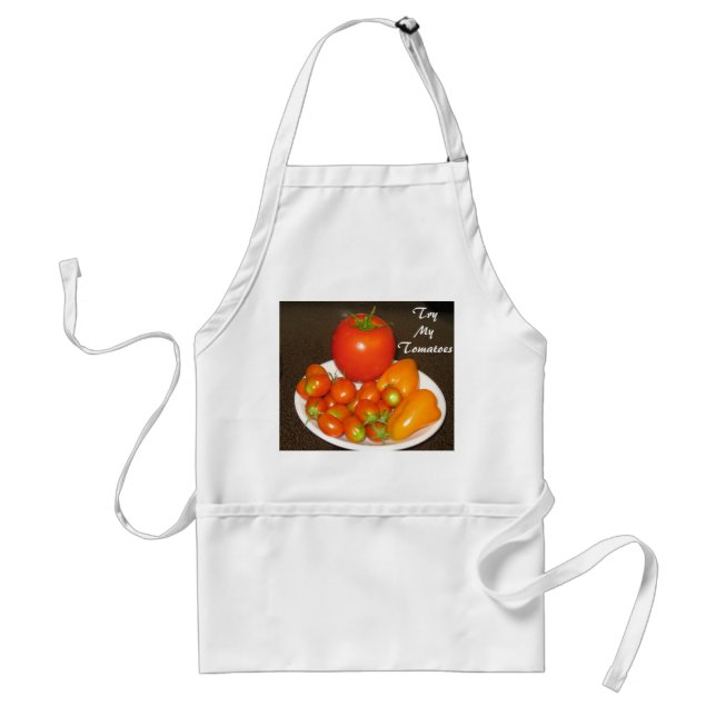 Der Schürze-Versuch des feinschmeckerischen Schürze (Vorne)