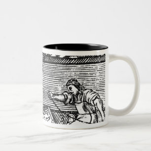 Der Schuster Zweifarbige Tasse