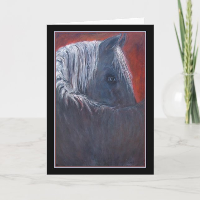 Der Schutz - ursprüngliche Kunst-Gruß-Karte Karte (Vorderseite)