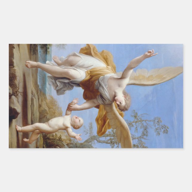 "Der Schutzengel" Aufkleber (Vorderseite)