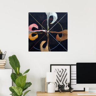 Der Schwan 7 Hilma af Klint Poster