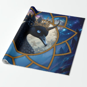 Der Schwan, der den Mond bewacht. Geschenkpapier