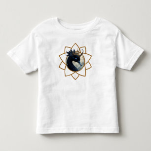 Der Schwan, der den Mond bewacht. Kleinkind T-shirt