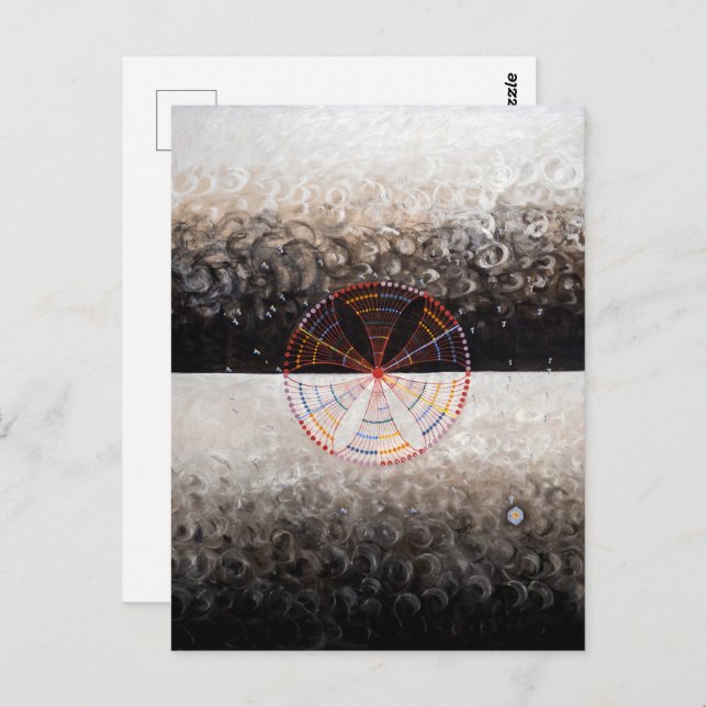 Der Schwan, Nr. 10 | Hilma af Klint | Postkarte (Vorne/Hinten)