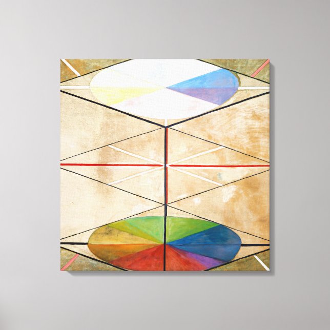 Der Schwan Nr. 23 | Hilma af Klint | Leinwanddruck (Vorderseite)