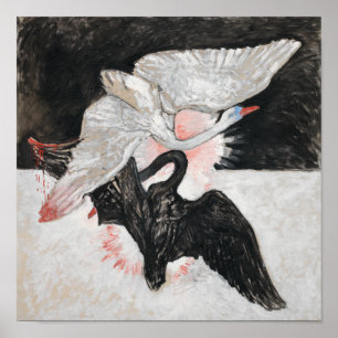 Der Schwan, Nr. 2 Hilma af Klint Poster