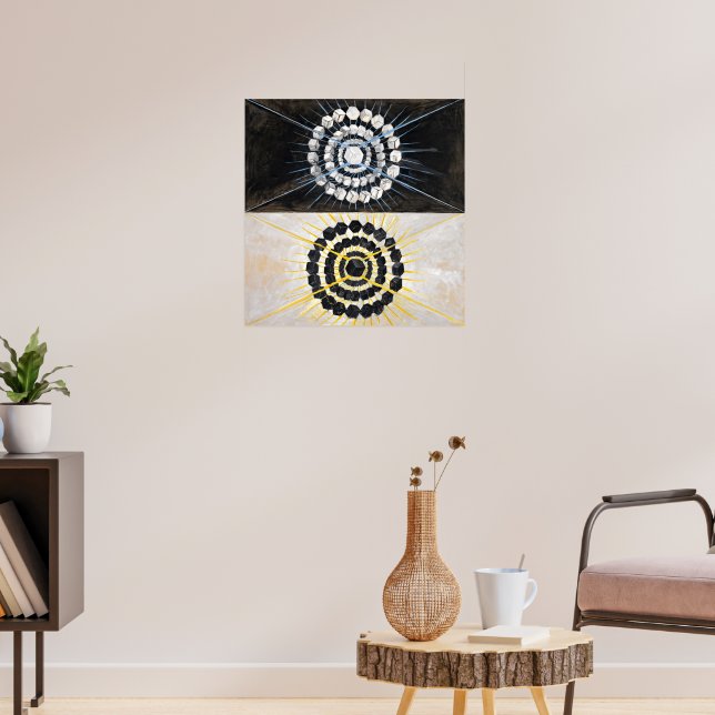 Der Schwan, Nr. 8 | Hilma af Klint | Poster (Wohnzimmer 3)