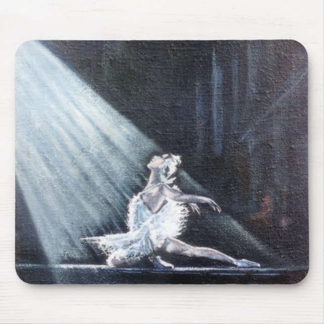 Der Schwan /The Swan ,(Ballett) ,(Ballett) Mousepad (Vorne)